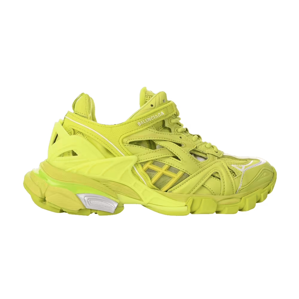 Balenciaga Women's Track.2 Trainer Acid Lime