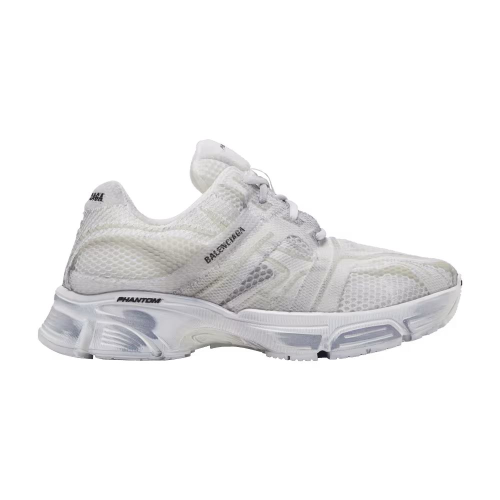 Balenciaga Phantom Sneaker White Mesh Distressed