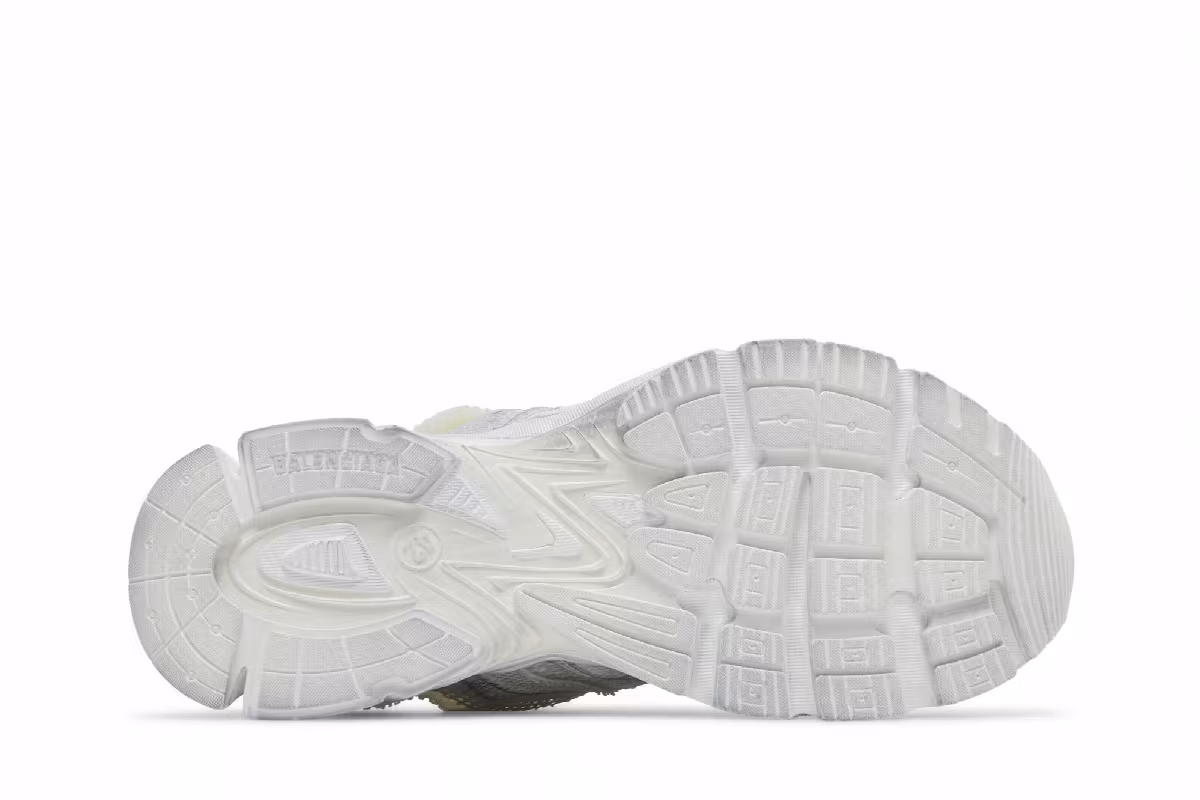 Balenciaga Phantom Sneaker White Mesh Distressed, view 5