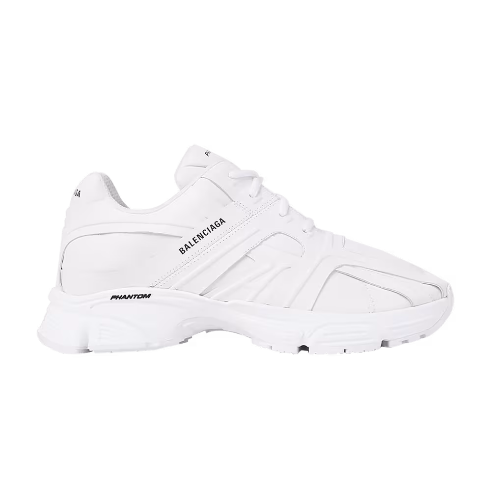 Balenciaga Phantom Sneaker White Leather