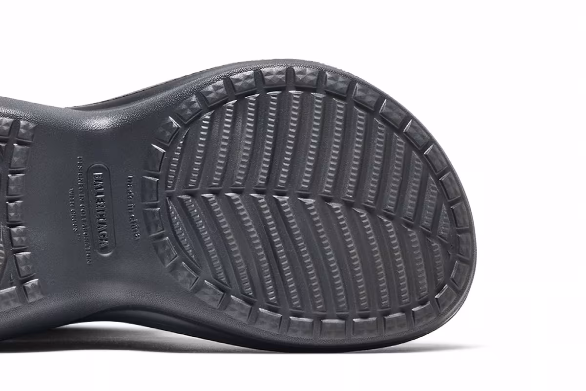 Crocs x Balenciaga Clog Boot 2.0 Dark Grey, view 6