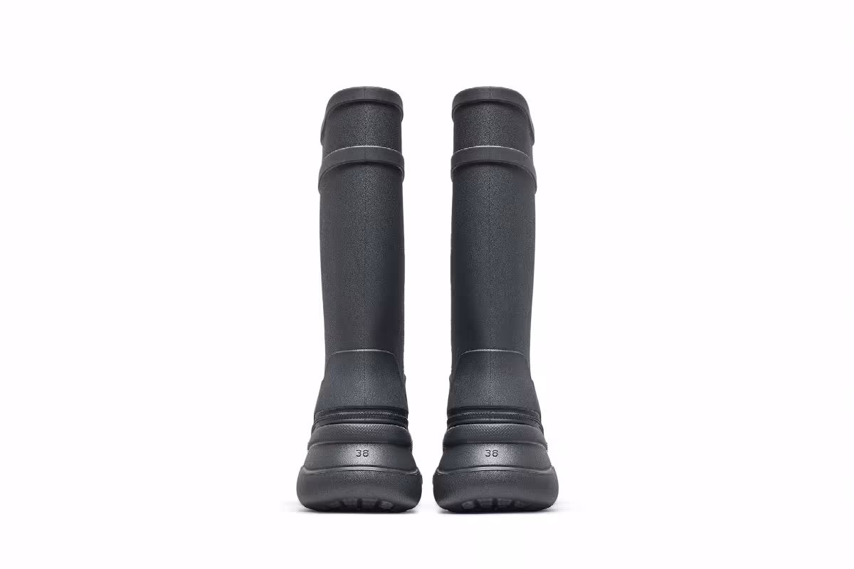 Crocs x Balenciaga Clog Boot 2.0 Dark Grey, view 7