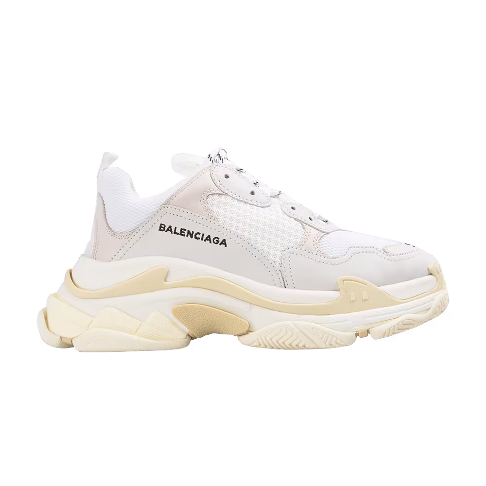 Balenciaga Women's Triple S Trainer White 2018