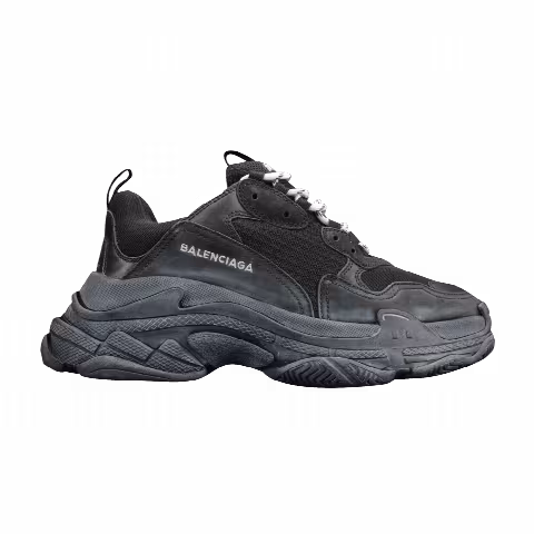 Balenciaga Wmns Triple S Trainer 'Triple Black' 2018