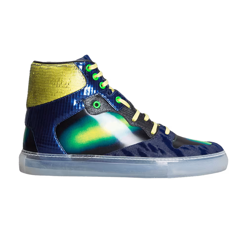 Balenciaga High Trainer Iridescent Multi-Color