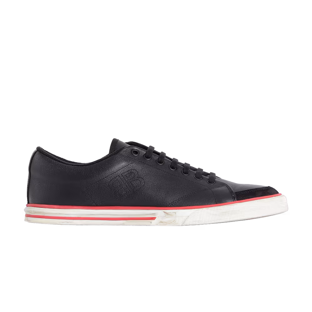 Balenciaga BB Leather Low Black