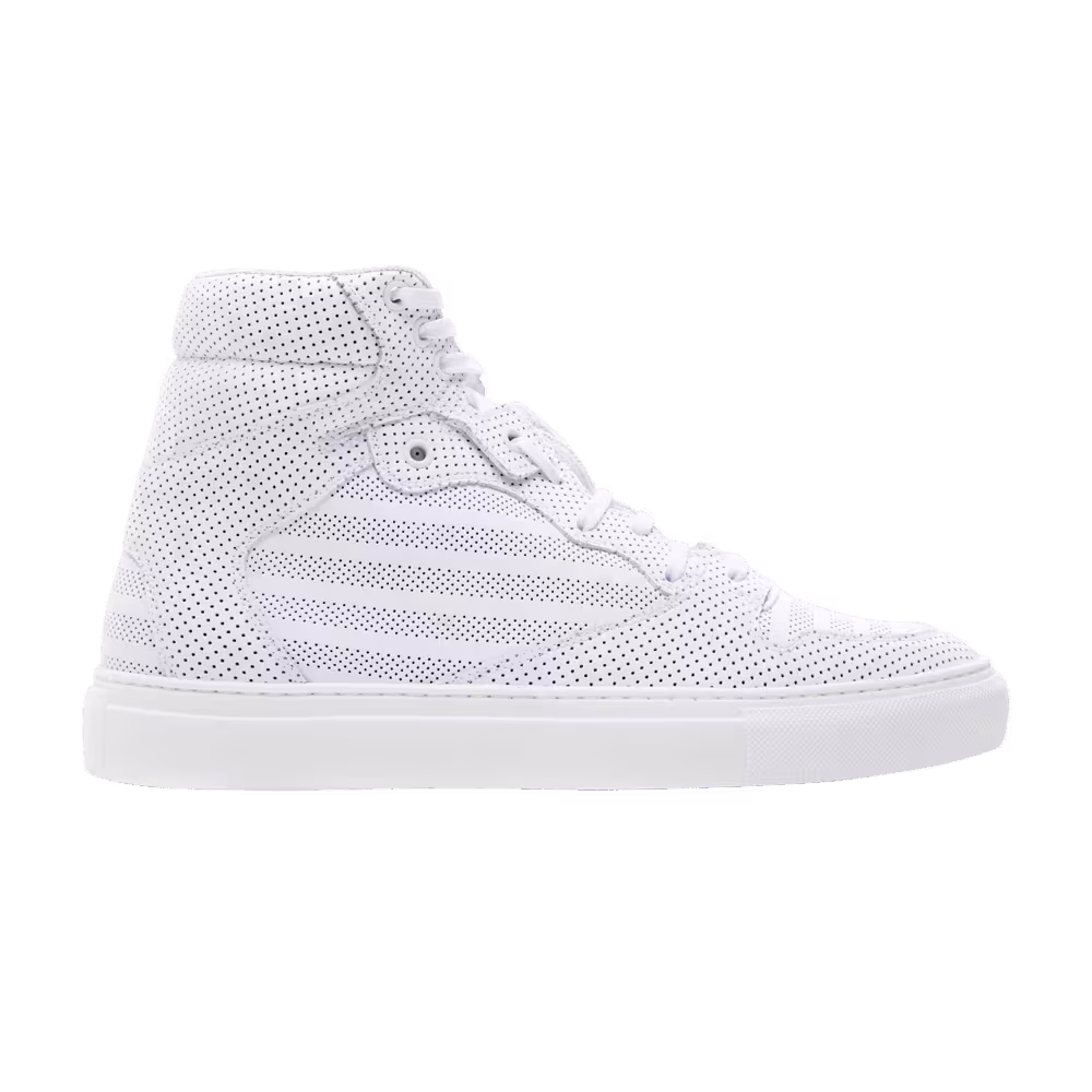 Balenciaga Monochrome High Perforated White