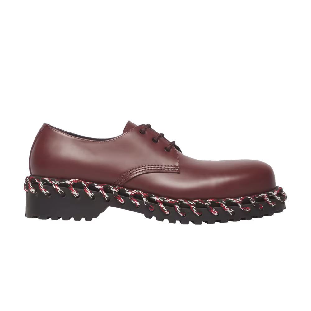 Balenciaga Laces Derbies Bordeaux