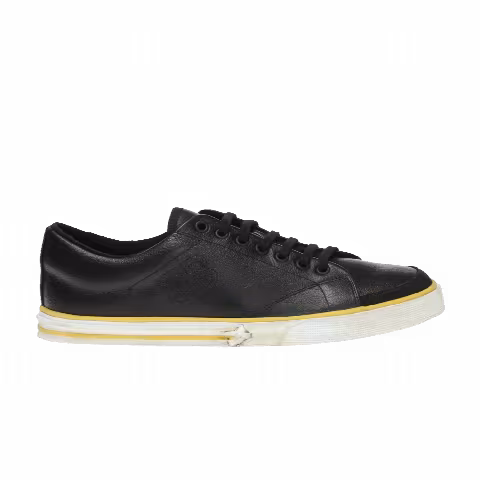 Balenciaga Logo Stitched Sneaker 'Black'