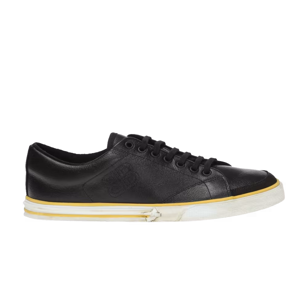 Balenciaga Logo Stitched Sneaker Black