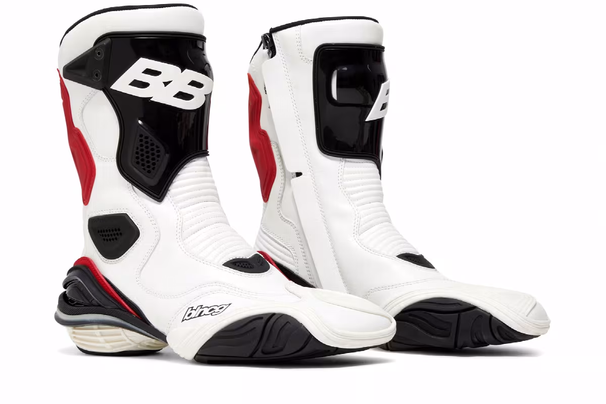 Balenciaga Tyrex Boots White Black, view 9
