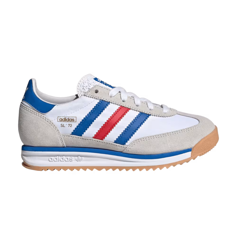 adidas SL72 RS J White Blue Scarlet