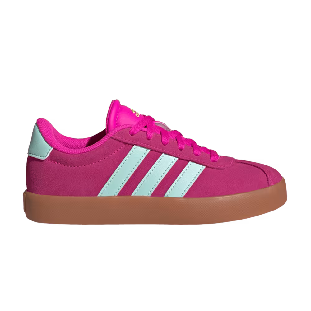 adidas VL Court 3.0 K Shock Pink Semi Flash Aqua