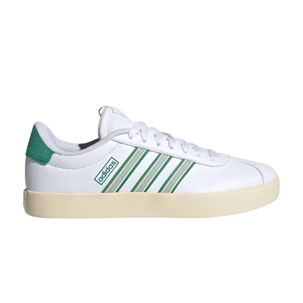 adidas VL Court 3.0 White Semi Court Green
