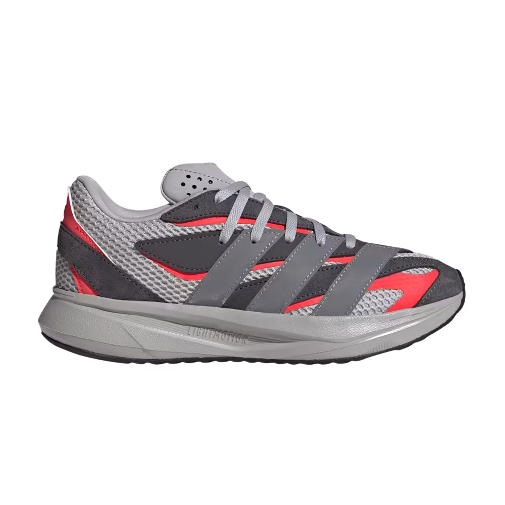 adidas Lightblaze J Grey Lucid Red