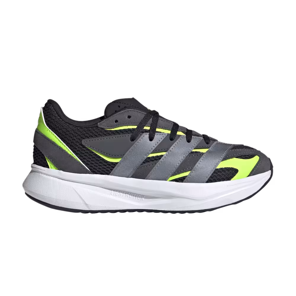 adidas Lightblaze J Black Lucid Lemon