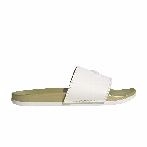 adidas Adilette Comfort Slide 'White Gold Metallic'