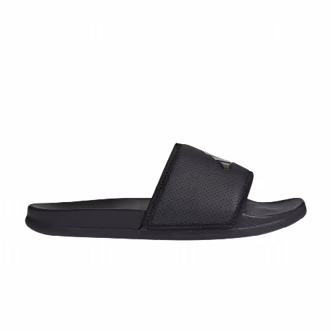 adidas Adilette Comfort Slide 'Black Gold Metallic'
