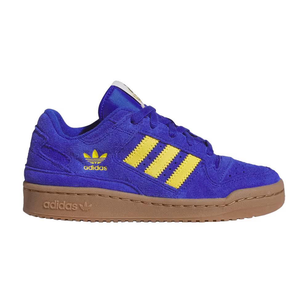 adidas Forum Low CL J Semi Lucid Blue Yellow Gum