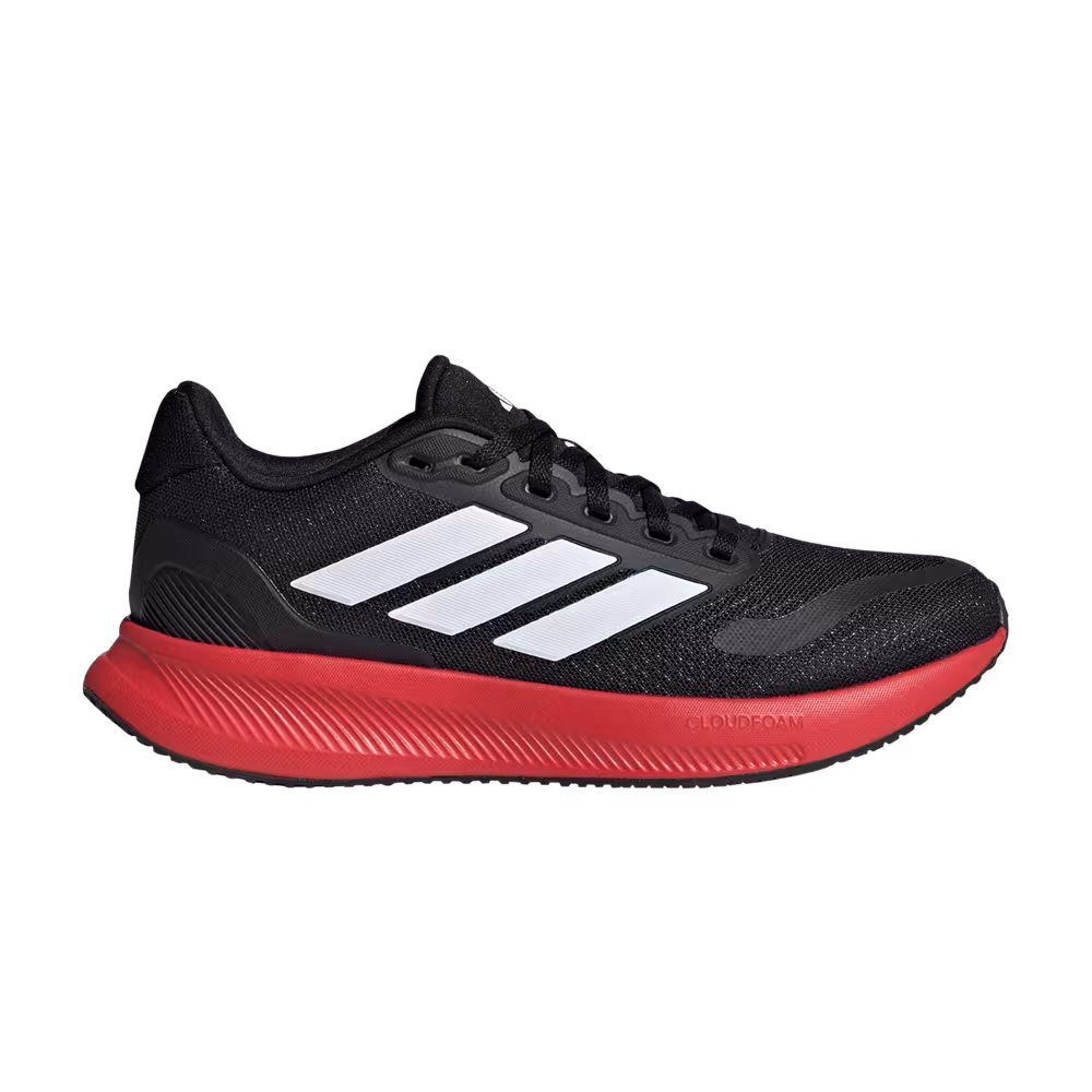 adidas Runfalcon 5 J Black White Bright Red