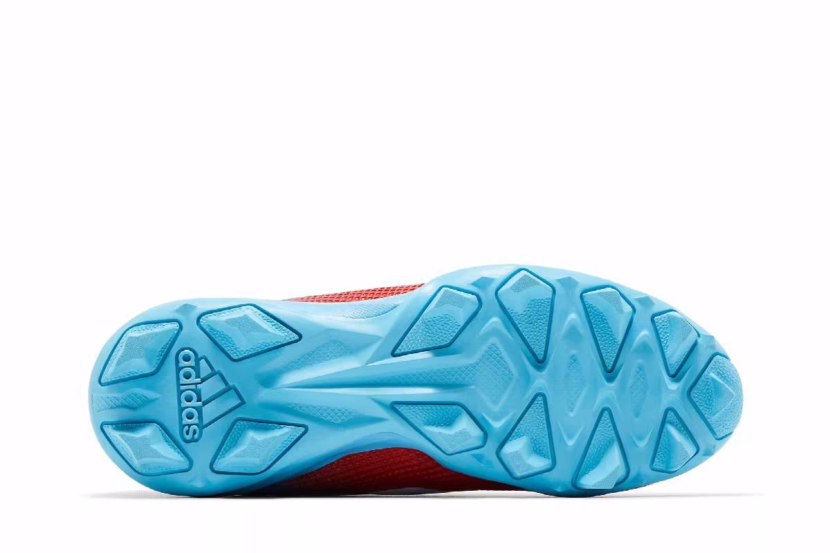 adidas Adizero Impact.2 Molded K Candy Pack - Bright Cyan Bright Red, view 5