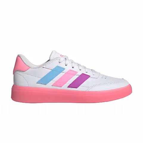 adidas CourtBlock J 'White Beam Pink Clear Sky'