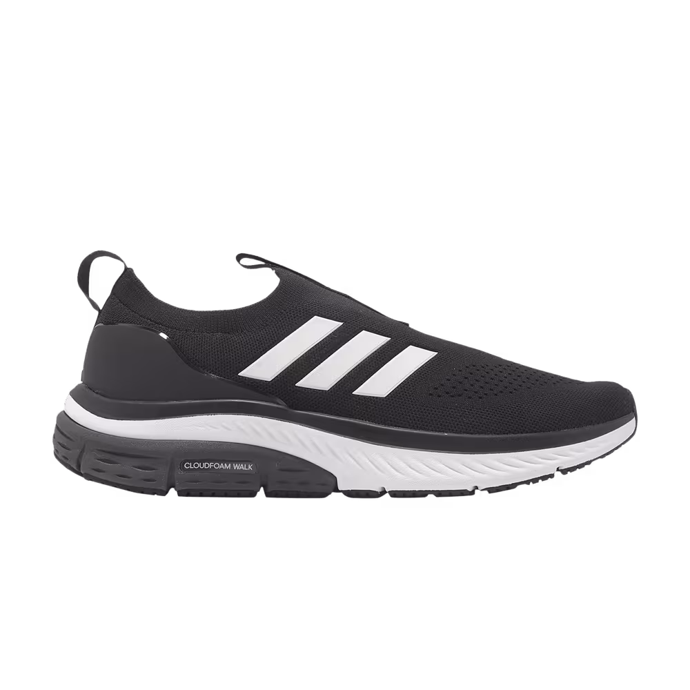Adidas Cloudfoam Walk Sock Black White Carbon