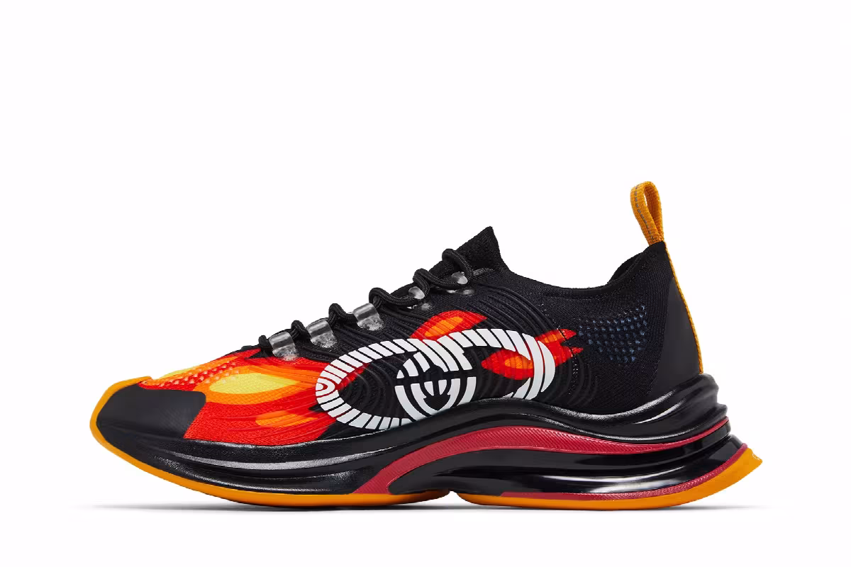 Stephy Fung x Gucci Run Sneaker Don't Run, view 4