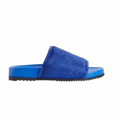 Gucci GG Slide Sandal 'Bold Blue'