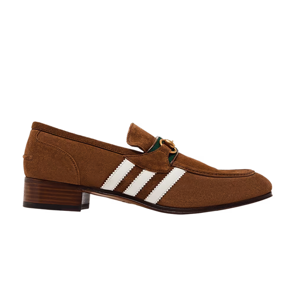 Adidas x Gucci Loafer Light Brown Suede