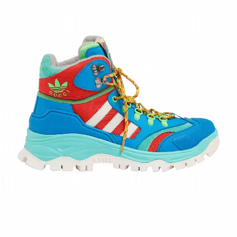 Adidas x Gucci Lace Up Boot 'Blue Red'