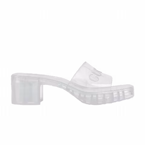 Gucci Wmns 60mm Slide Sandal 'Transparent'