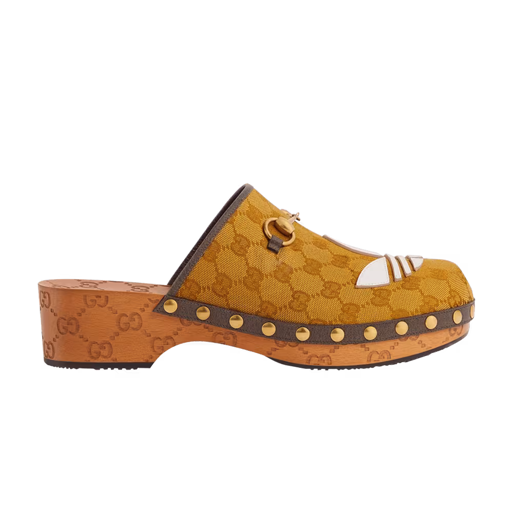 Adidas x Gucci Horsebit Clog GG Monogram