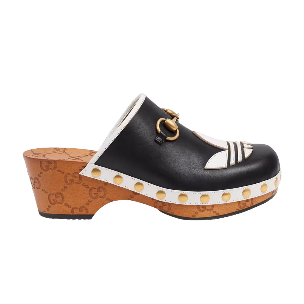 Adidas x Gucci Women's GG Clog Black