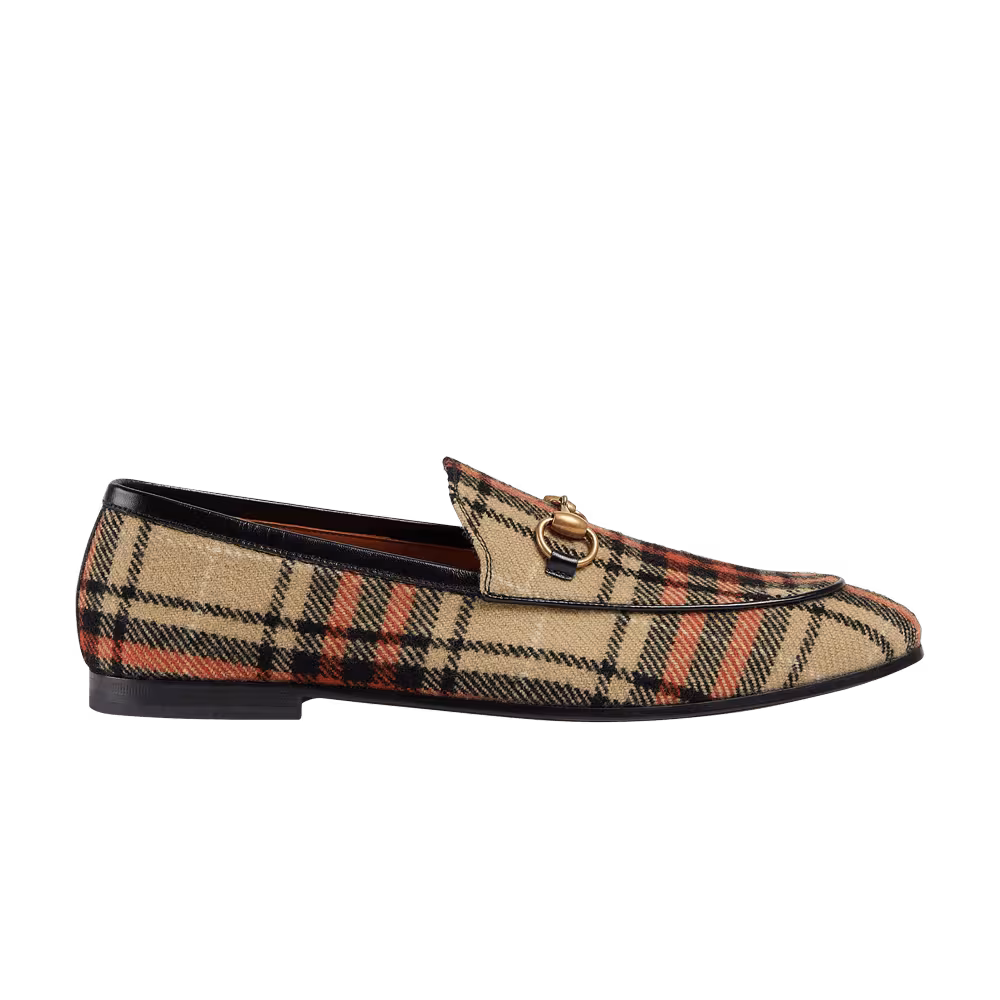 Gucci Jordaan Loafer Tartan