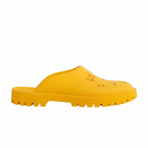 Gucci Slip On Sandal 'Yellow'
