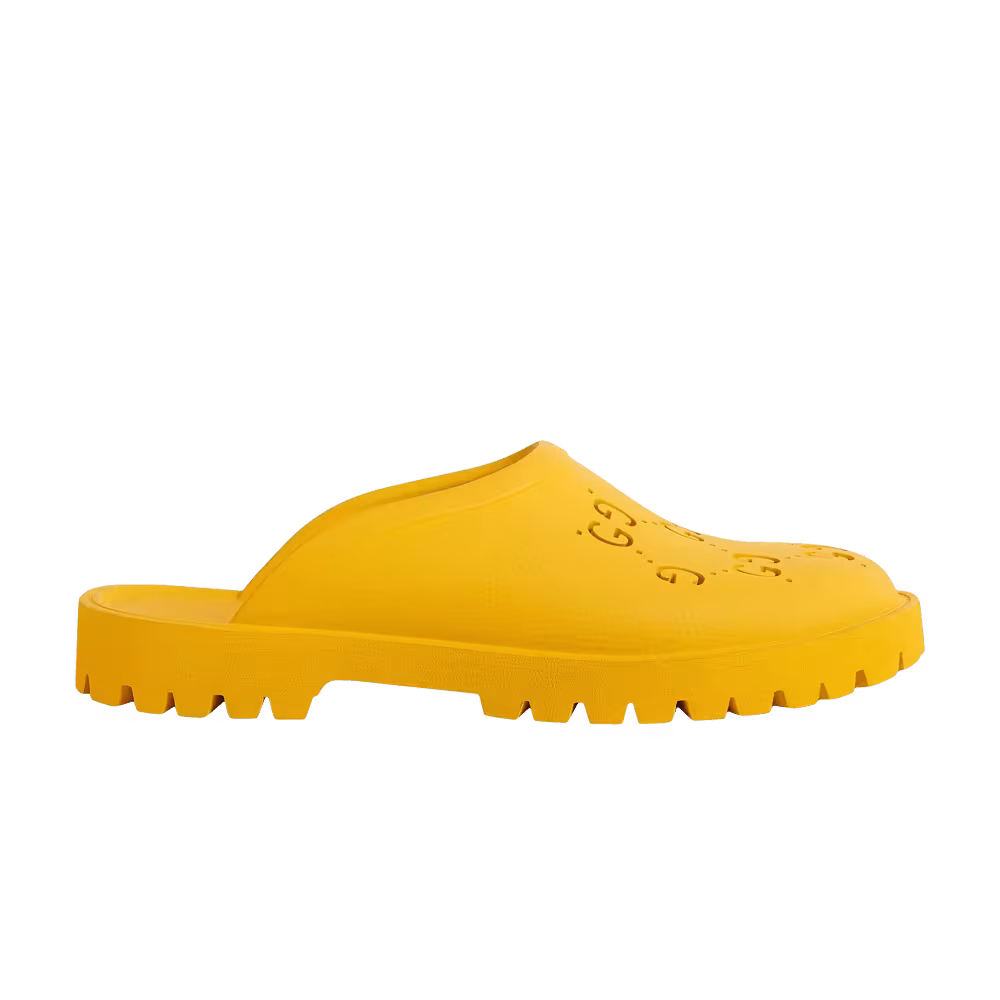 Gucci Slip On Sandal Yellow