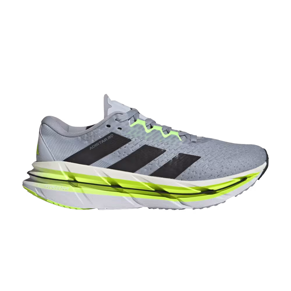 adidas Adistar BYD Halo Silver Black Lucid Lemon