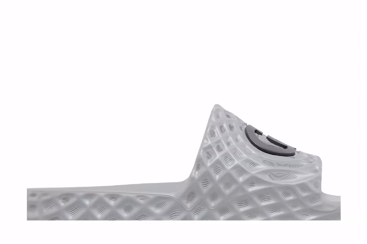 Gucci Slide Sandal Interlocking G - Grey Water Ripples, view 3