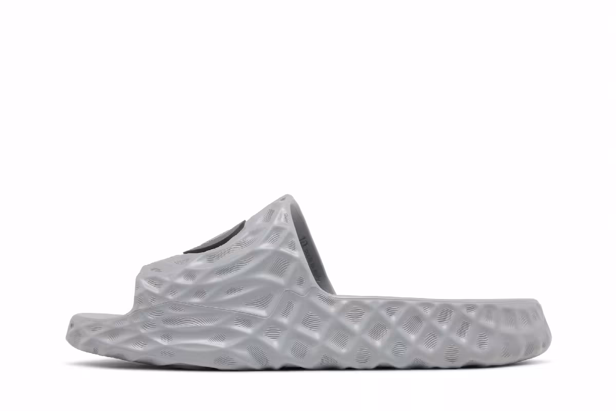 Gucci Slide Sandal Interlocking G - Grey Water Ripples, view 4