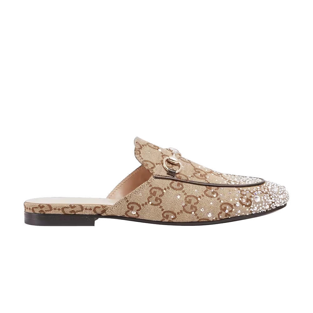 Gucci Women's Princetown Slipper Monogram - Beige