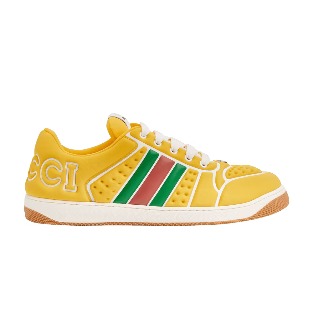 Gucci Screener Sneaker Yellow Neoprene