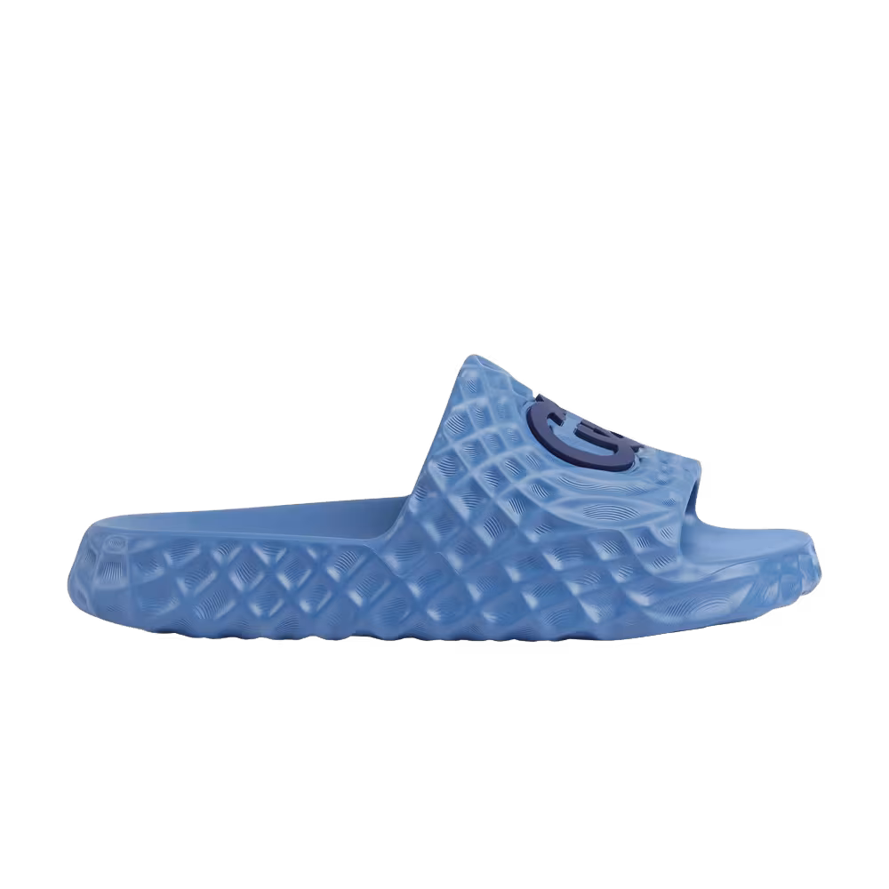 Gucci Slide Sandal Interlocking G - Thunder Blue