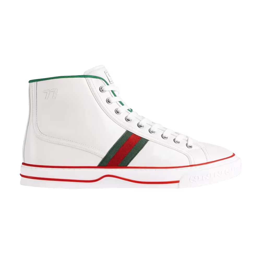 Gucci Tennis 1977 High White Green Red