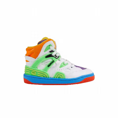 Gucci Basket High Toddler 'Multi-Color Demetra'
