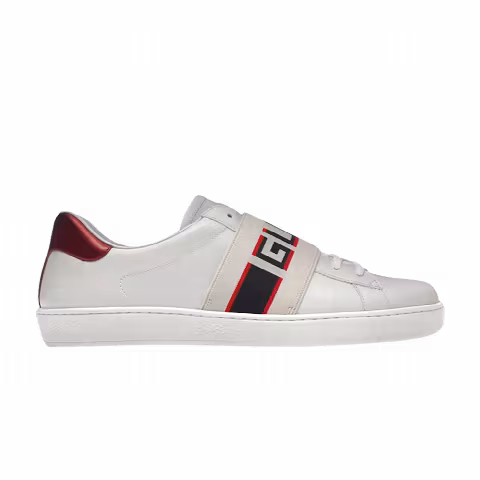Gucci Wmns Ace 'Stripe Ivory'
