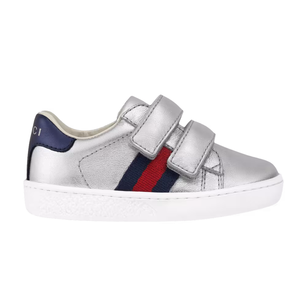 Gucci Ace Toddler Silver