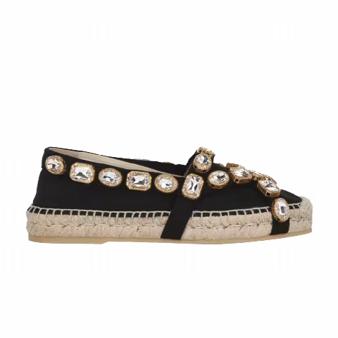 Wmns Gucci Pepita Espadrilles 'Black'