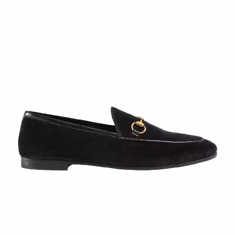 Gucci Wmns Jordaan Loafer 'Black Velvet'
