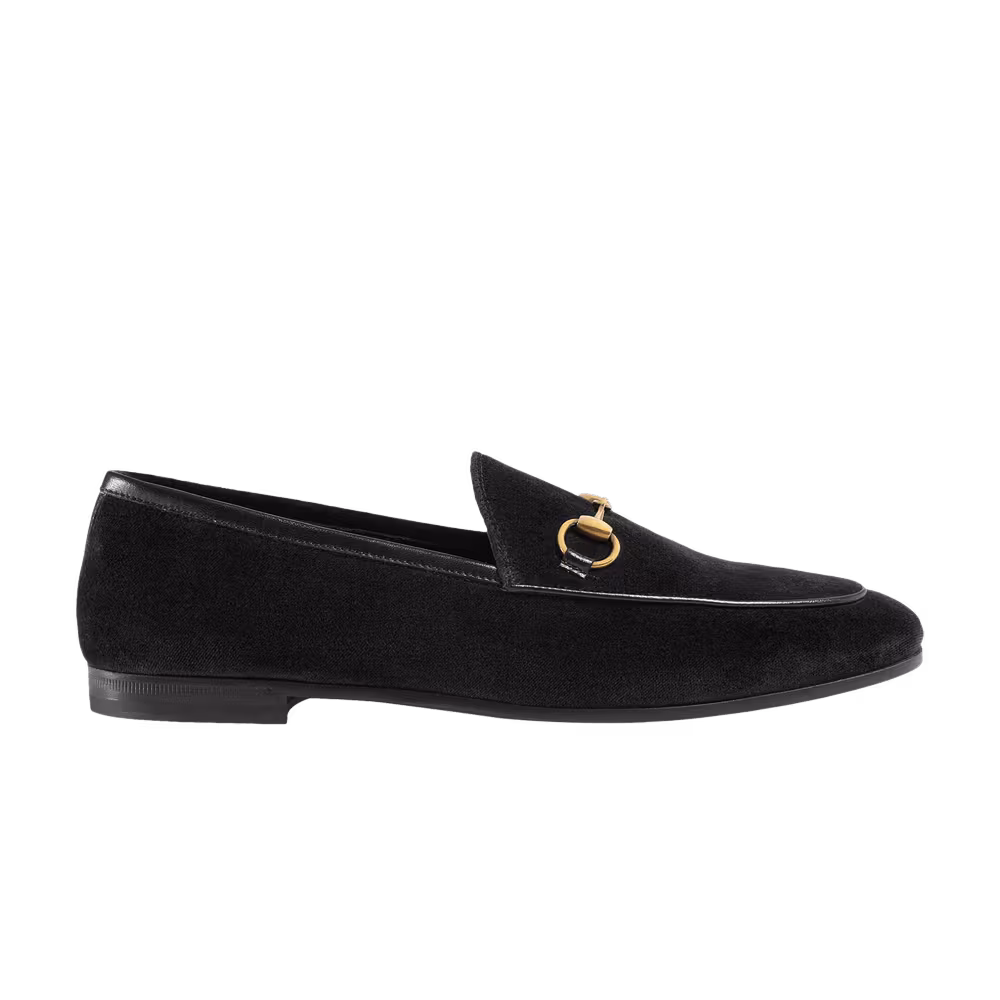 Gucci Women's Jordaan Loafer Black Velvet